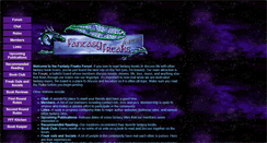 Desktop Screenshot of fantasyfreaks.org